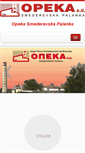 Mobile Screenshot of opeka.co.rs